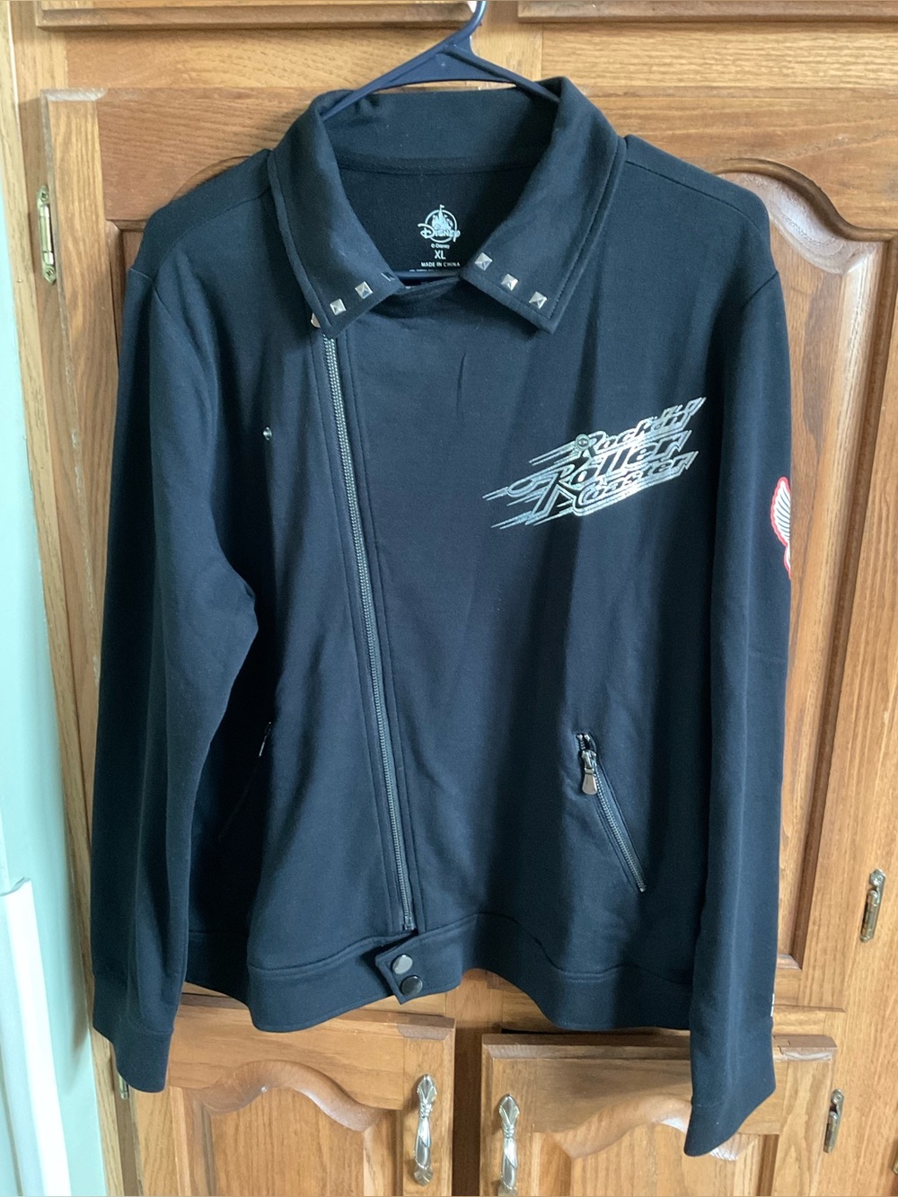 Disney Parks HOLLYWOOD Studios ROCK ‘n’ ROLLER Coaster ZIP Up NWOT